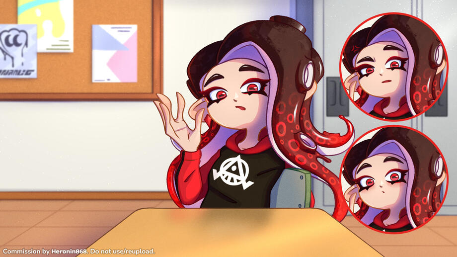 Sprites of Shuiro for a dating simulator minigame.